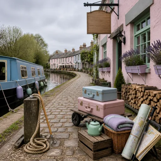 Following a canal by inn: a four-night route where the towpath connects one fireplace to the next
