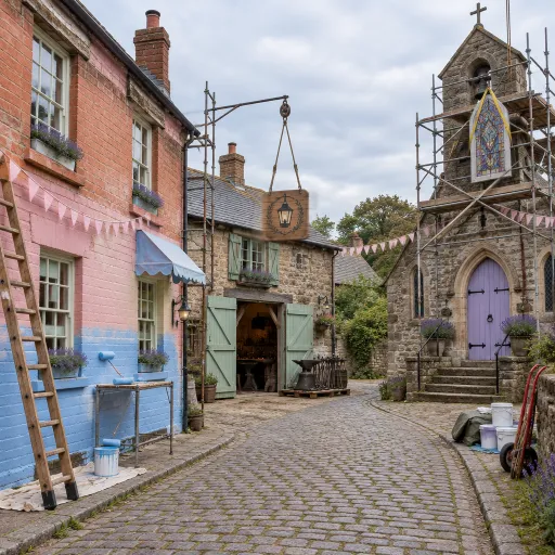 The schoolhouse, the forge, the chapel: buildings that became inns nobody expected to love